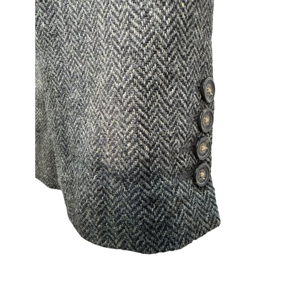 American Eagle Outfitters Mens The Legendary Blazer L Wool Blend Herringbone Jac - Picture 8 of 13